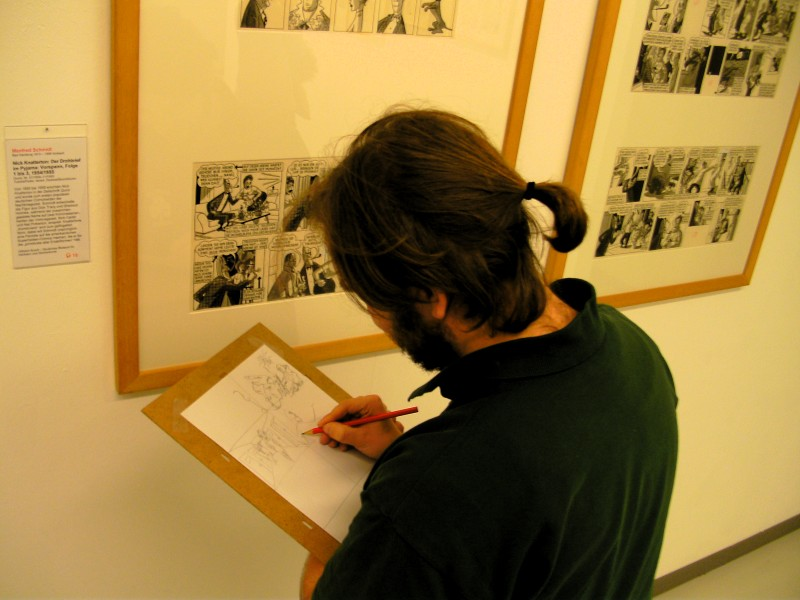 Illustration: Neujahrszeichnen im Schloss Oberhausen 4