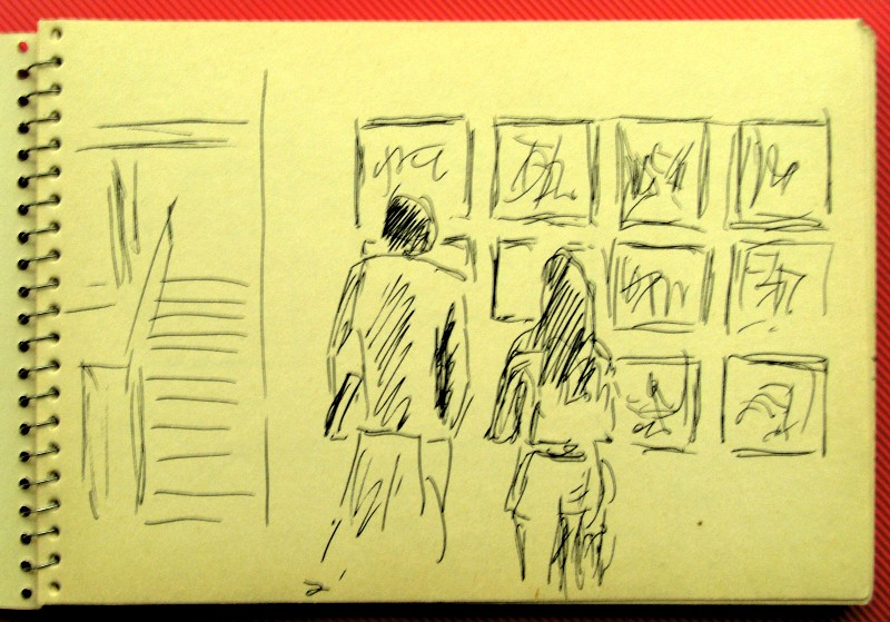 Illustration: Als ich im Museum war ... 2