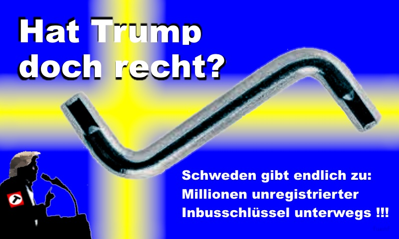 Cartoon: Schweden gibt zu ... 1