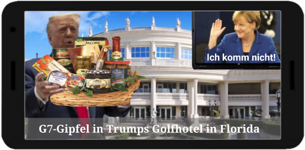 Cartoon: Trump kriegt einen Korb 1