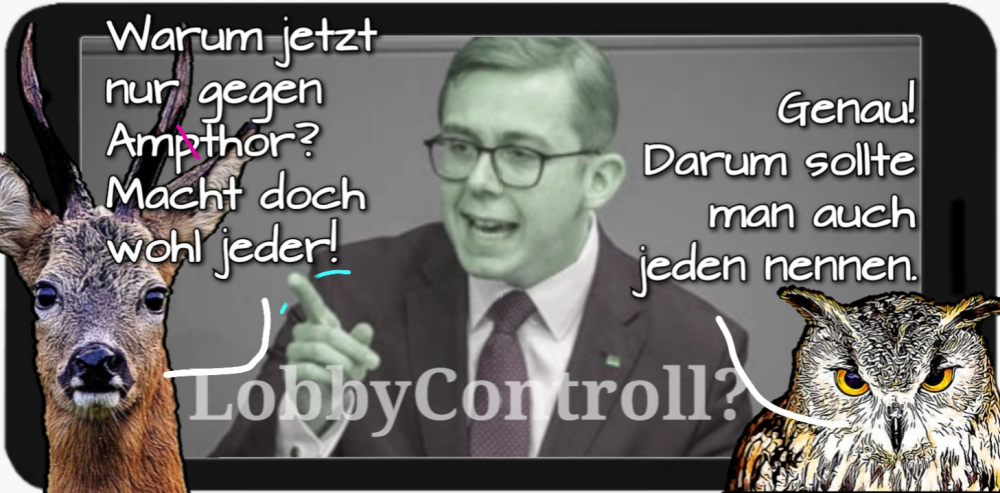 Cartoon: Spieß+Burger Ampthor 1