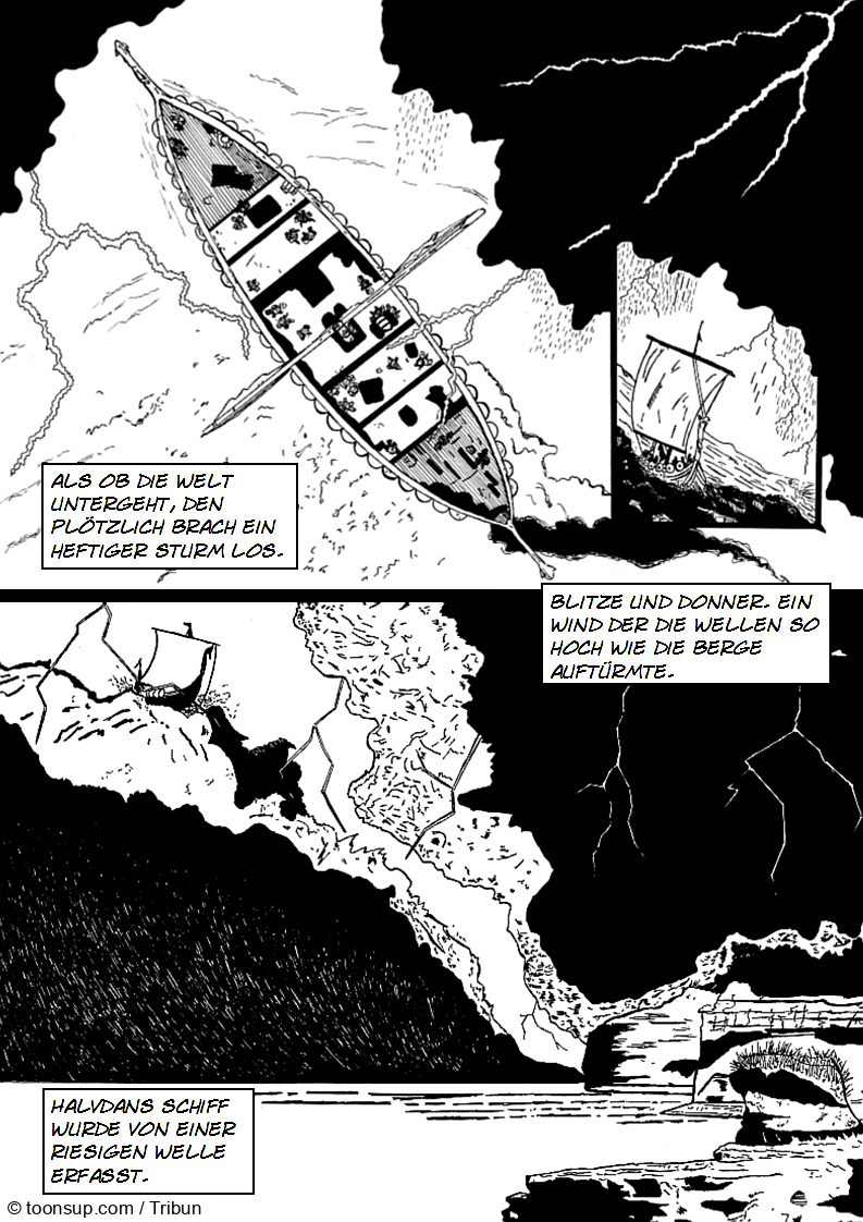 Comic: Erik & Gunnar ( Wie gewonnen so zerronnen ) 2