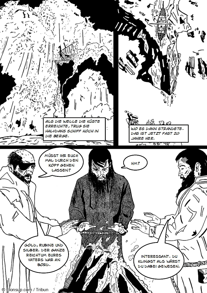 Comic: Erik & Gunnar ( Wie gewonnen so zerronnen ) 3