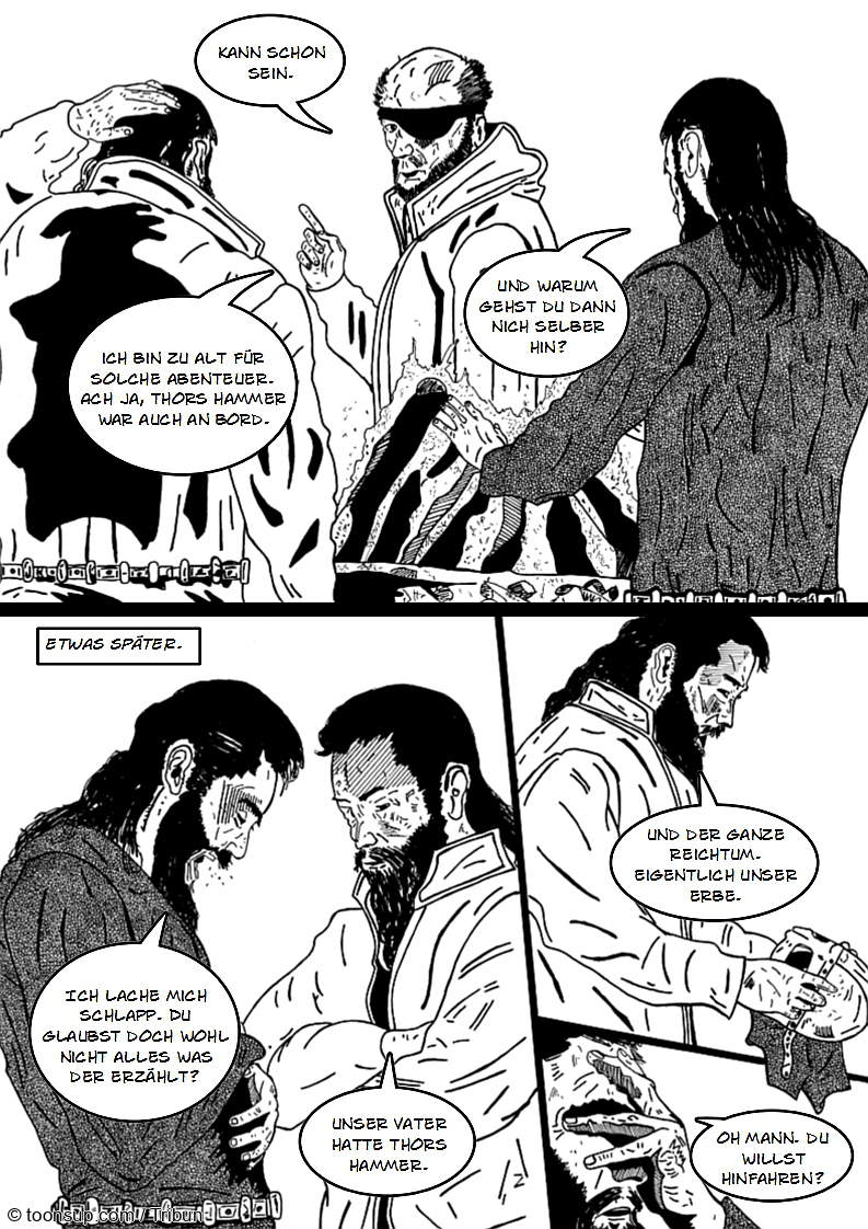 Comic: Erik & Gunnar ( Wie gewonnen so zerronnen ) 4