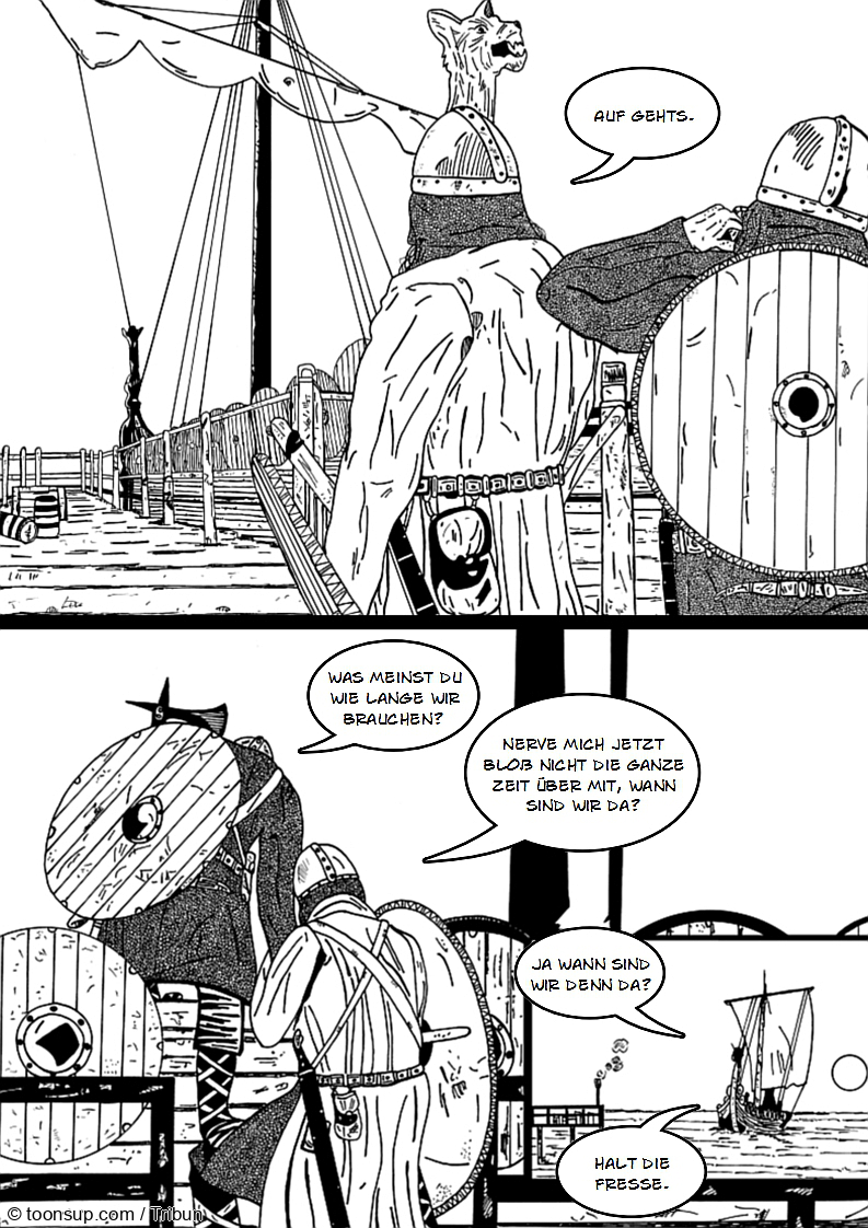 Comic: Erik & Gunnar ( Wie gewonnen so zerronnen ) 6