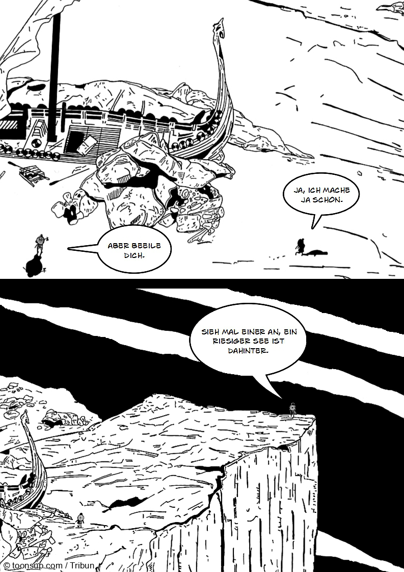 Comic: Erik & Gunnar ( Wie gewonnen so zerronnen ) 16