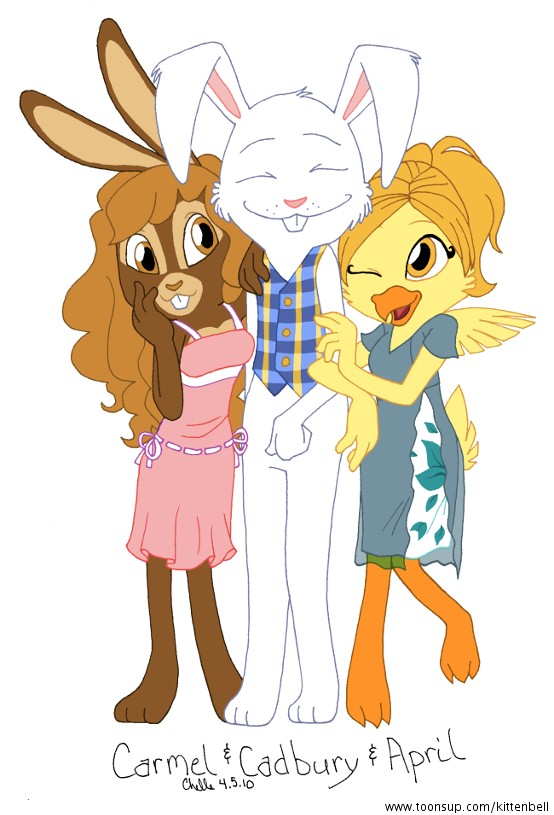 Cartoon: Easter Buddies 1