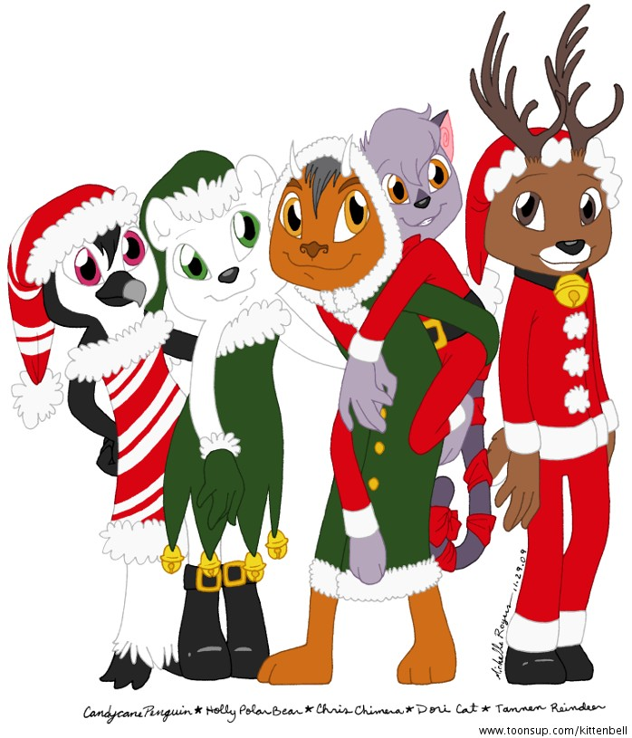 Cartoon: Xmas Buddies 1