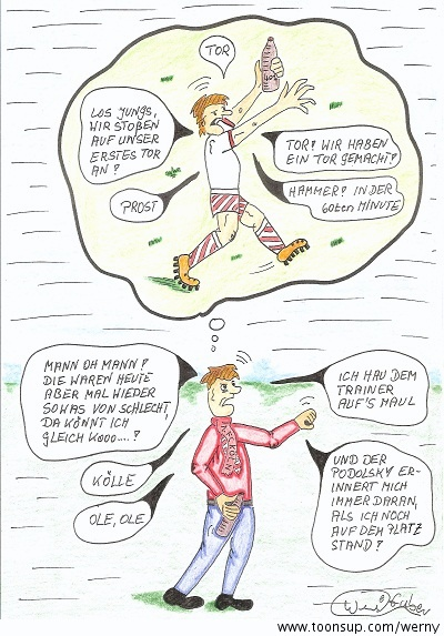 Cartoon: 1.FC KÖLN FAN 1