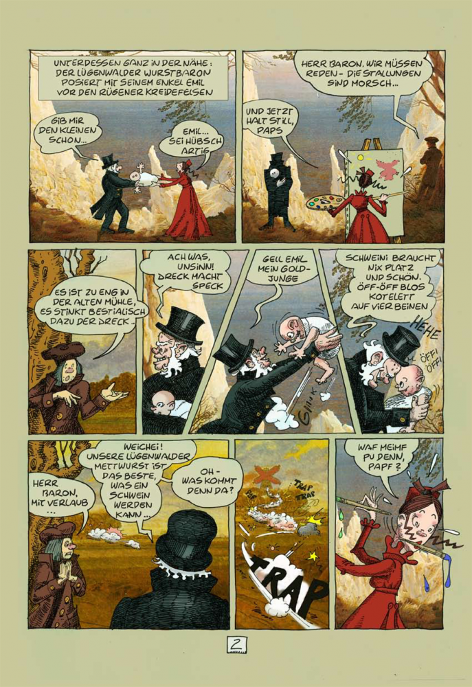 Comic: Die Lügenwalder Mühle 2