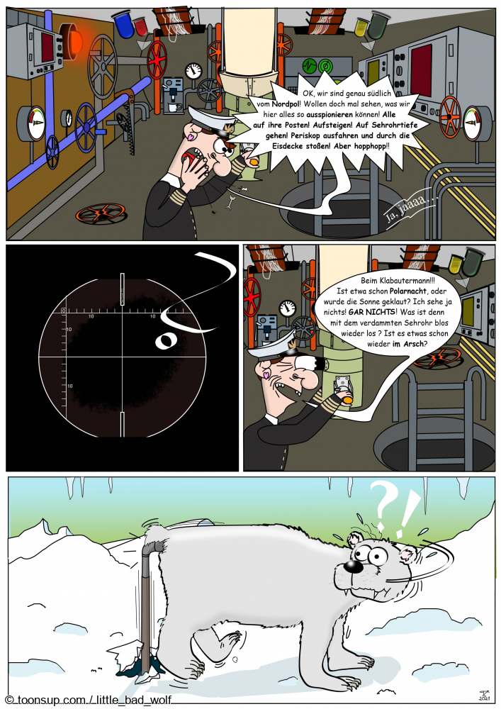 Cartoon: Voll ins Schwarze 1