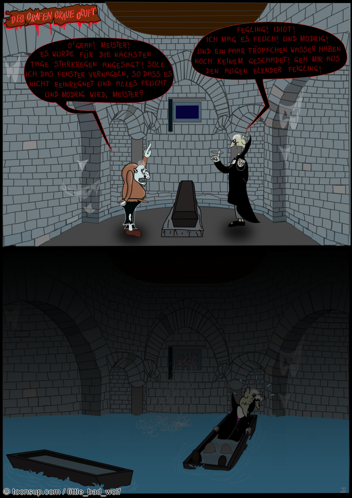 Cartoon: Notwasserung 1