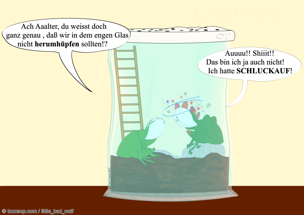 Cartoon: Geschlossene Gesellschaft 1