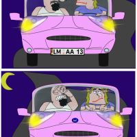 Cartoon: Die richtige Beleuchtung 1