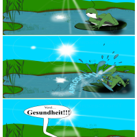 Cartoon: Ruhestörung 1