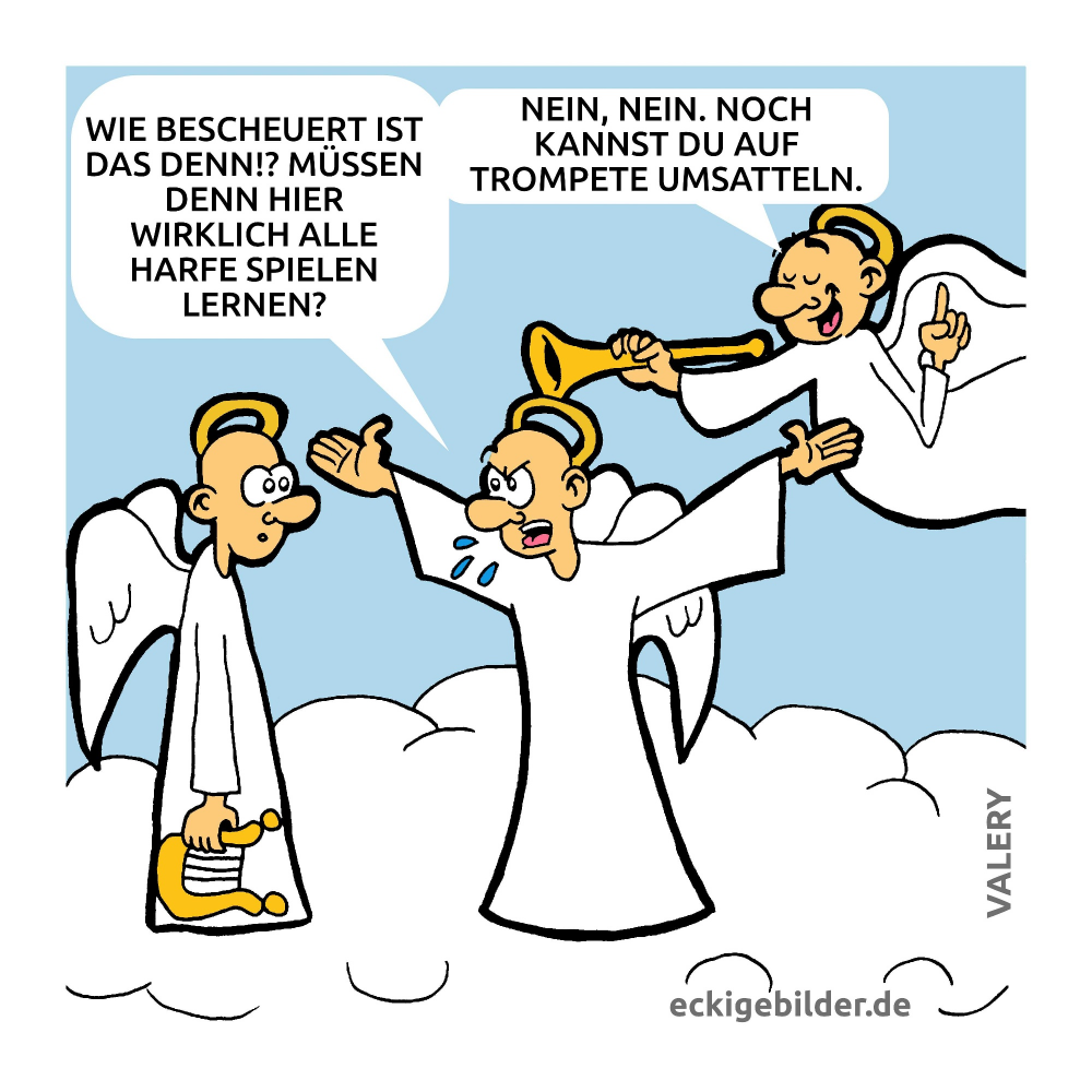 Cartoon: Engel Cartoon 1