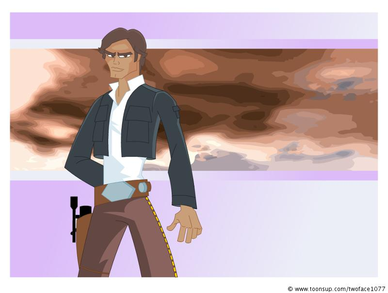 Illustration: Han Solo 1