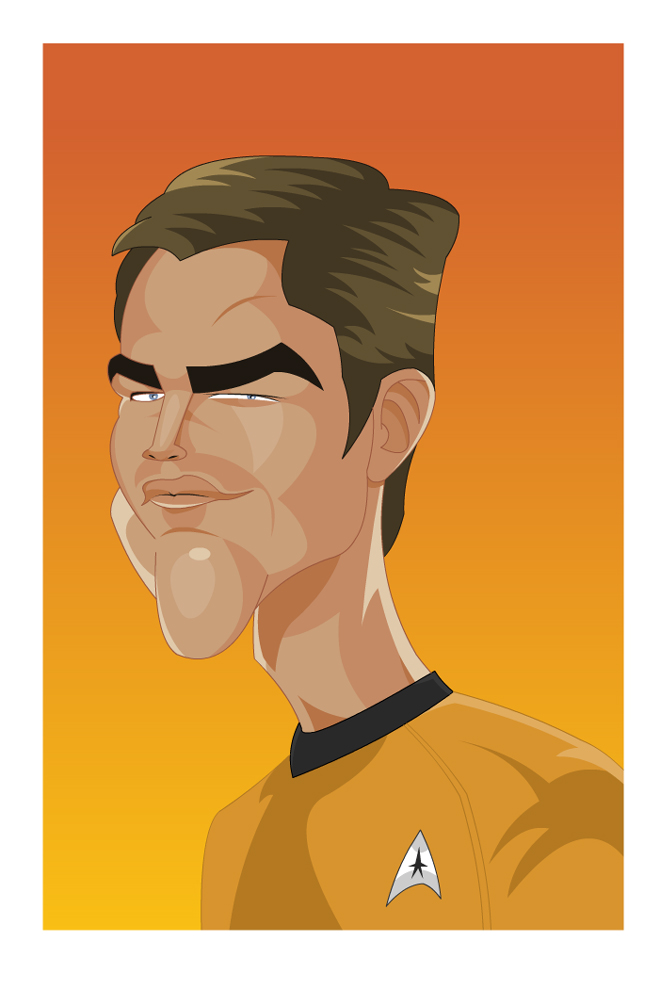 Illustration: James T. Kirk 2009 1