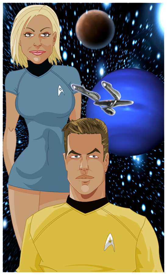 Illustration: Carol und Jim 1