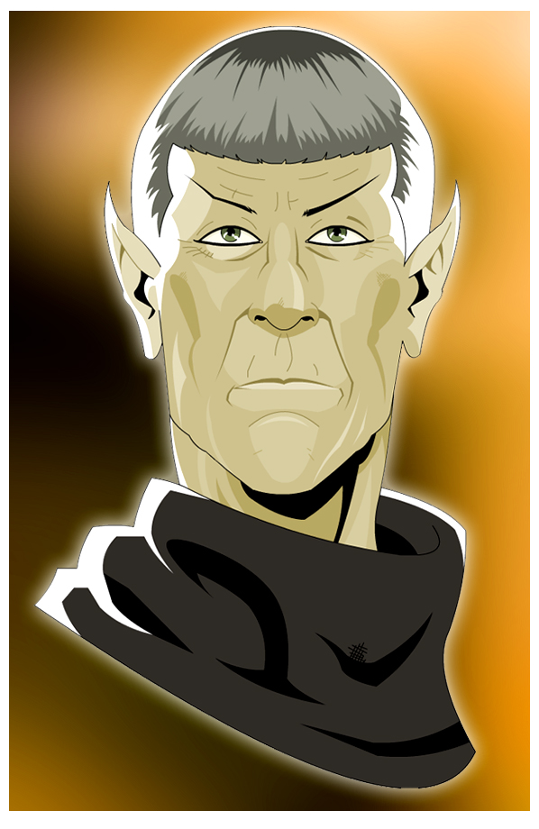 Illustration: Old Spock 1