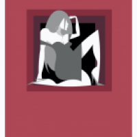 Frau im Rahmen