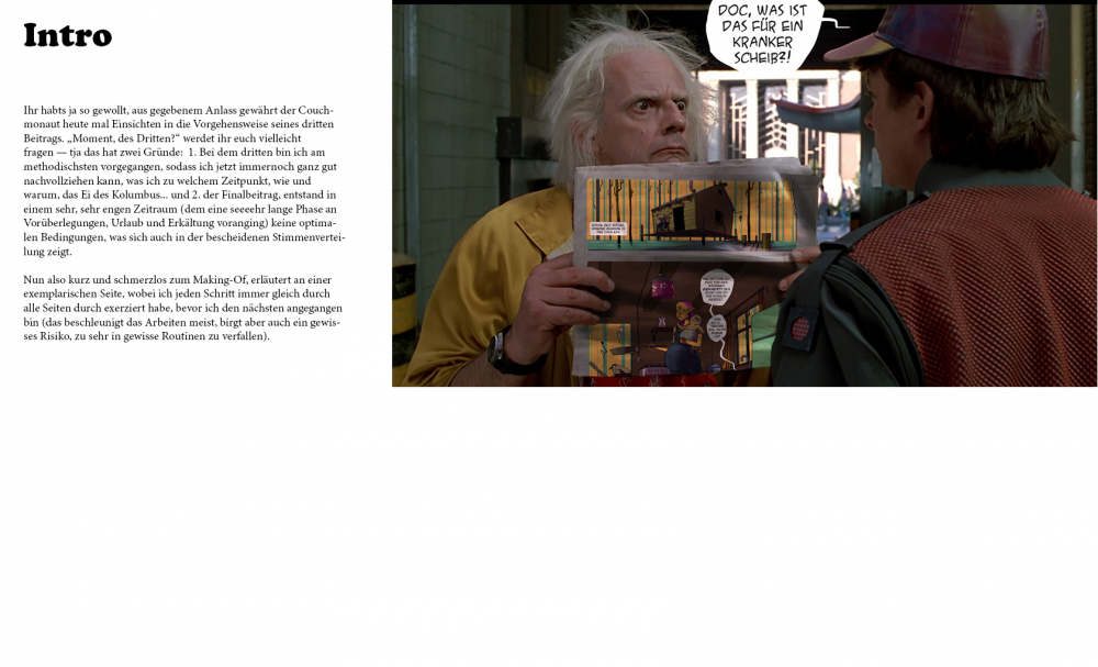 Comic: Making Of (WMT) 1
