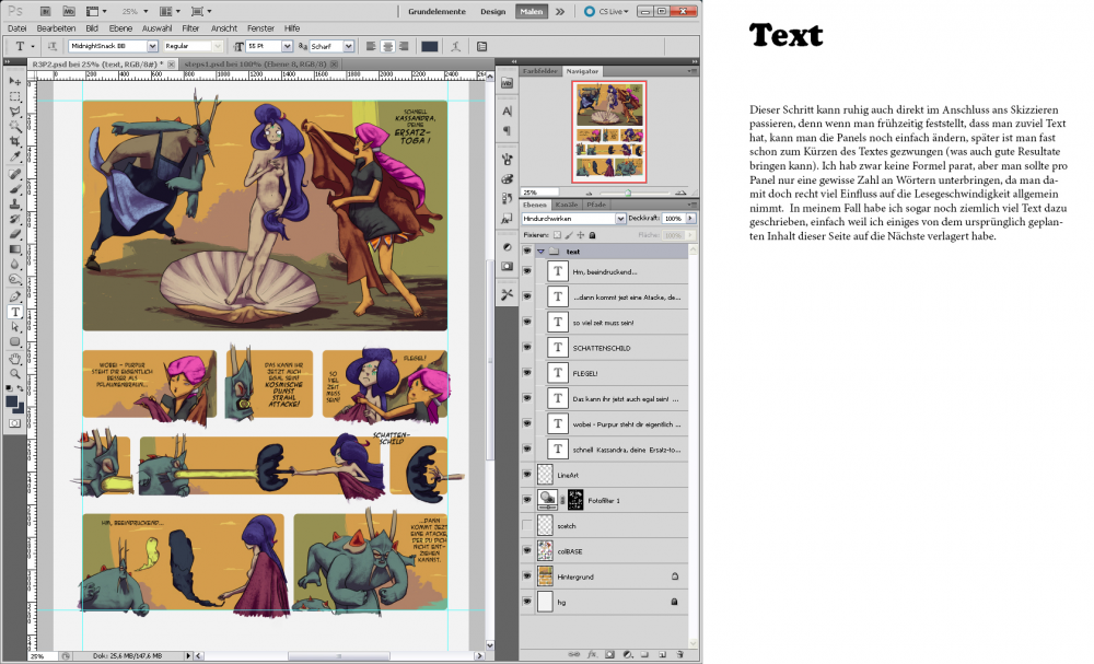 Comic: Making Of (WMT) 14