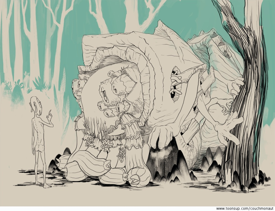 Illustration: Märchenstunde im Zauberwald 1