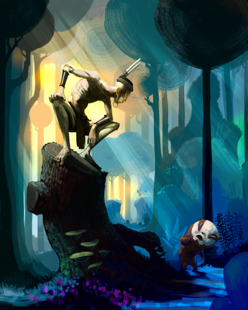 Illustration: Begegnung 1