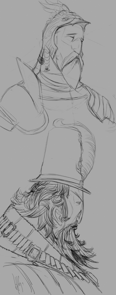 Concept Art / Character Design: Tage 17 bis 20 3