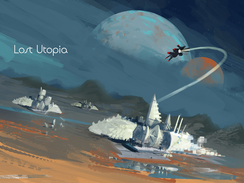 Concept Art / Character Design: Lost Utopia 3
