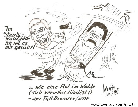 Cartoon: Der Fall Brender 1