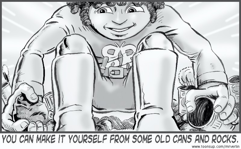 Comic: Rocket to the Rescue 1