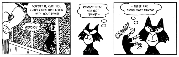 Comic: Another Cat Comic: Built In Multi-Tools 1