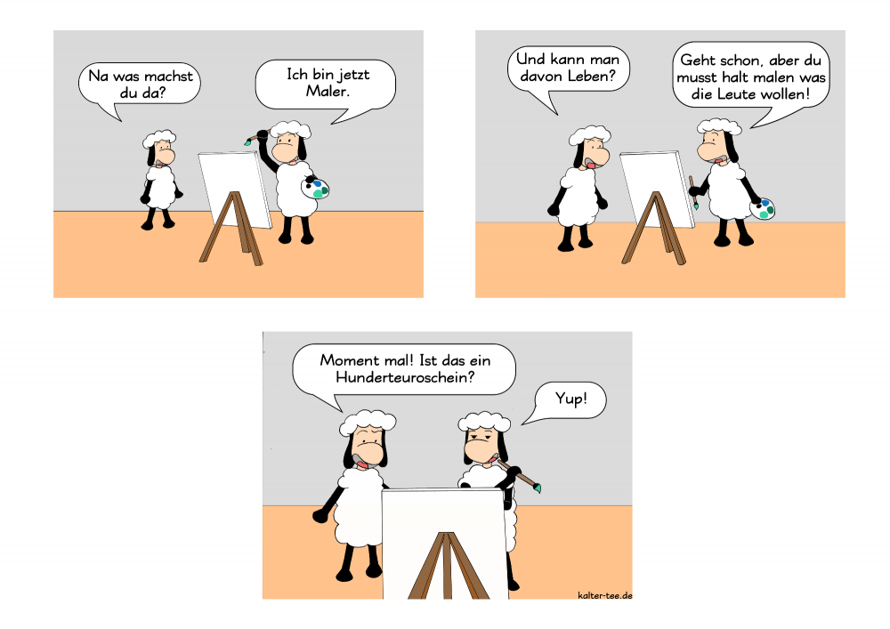 Comic: Malen 1
