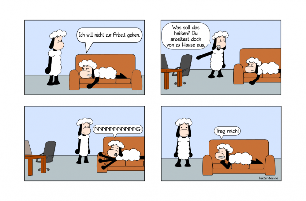 Comic: Keine Lust 1