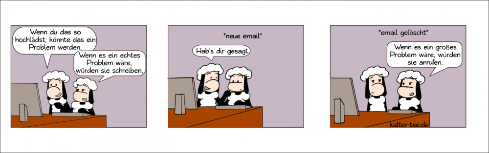 Comic: Wenn der Kunde einen Bug findet 1