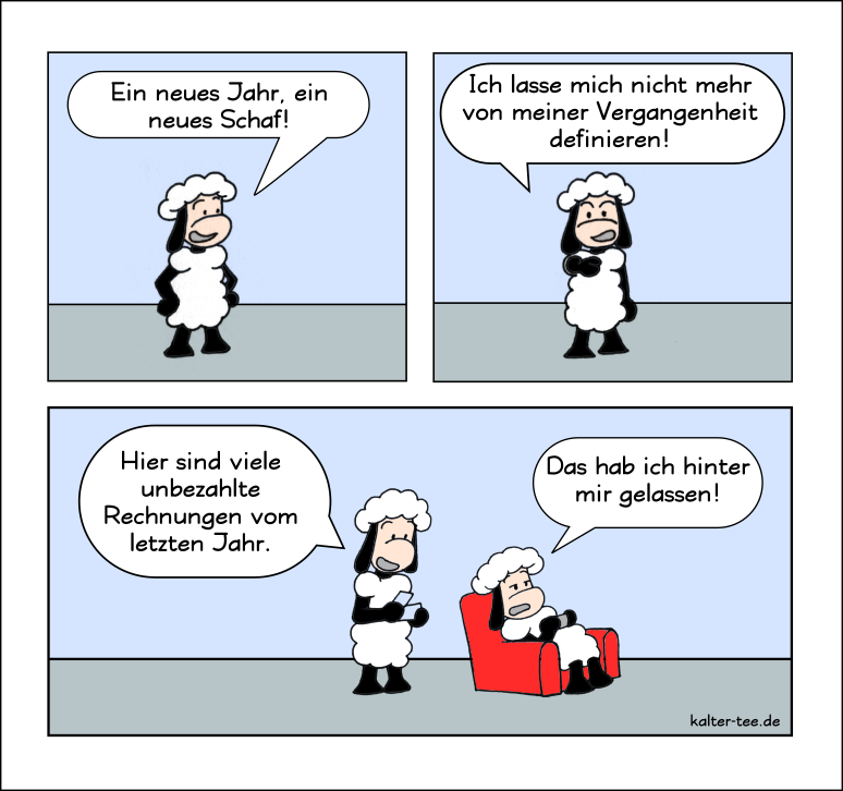 Comic: Neues Jahr, neues Schaf! 1