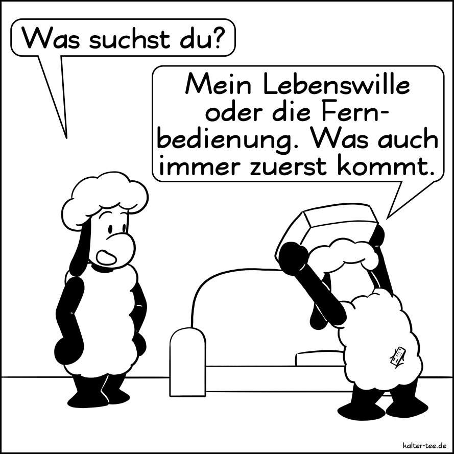 Cartoon: Eine Zeichnung pro Tag. Tag 3. 1