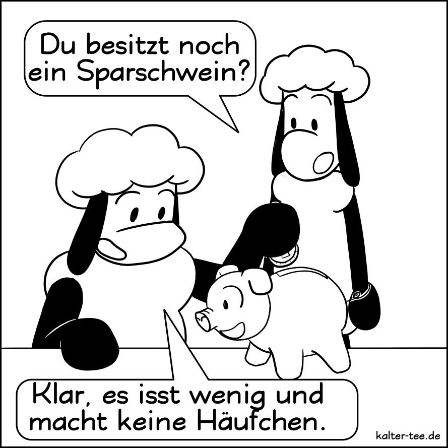 Cartoon: Eine Zeichnung pro Tag. Tag 11. 1