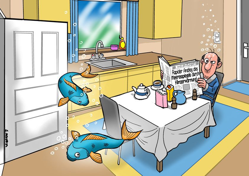 Cartoon: Globale Erwämung 1