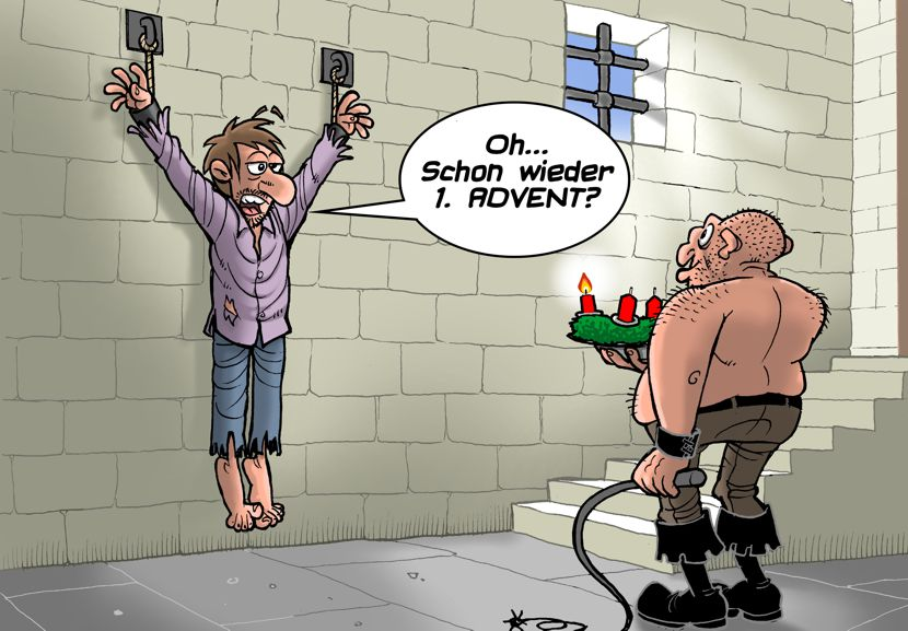 Cartoon: Erster Advent 1