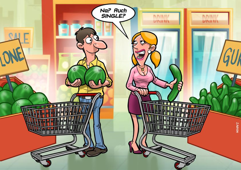 Cartoon: Singles 1