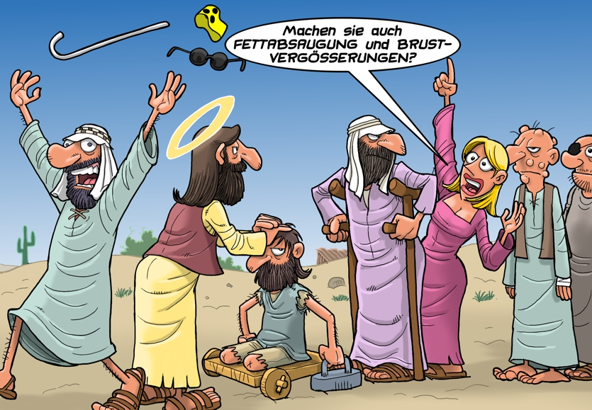 Cartoon: Healing 1