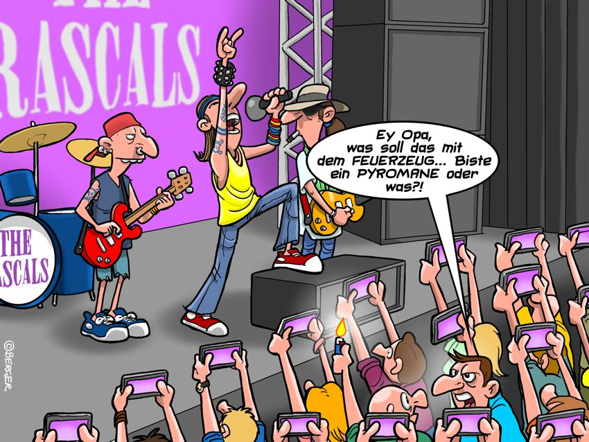 Cartoon: Konzert 1