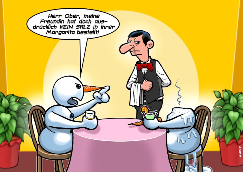 Cartoon: Salzig 1