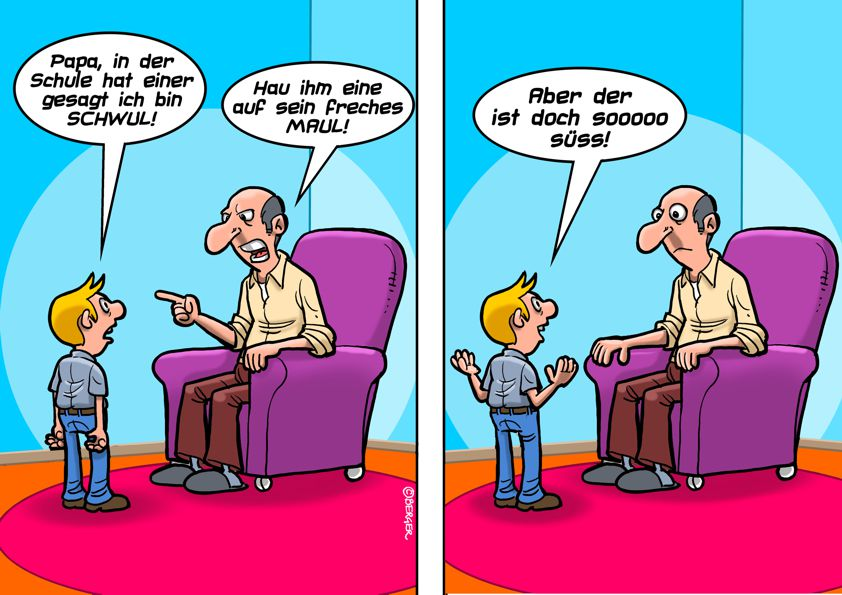 Cartoon: Für Herve 1