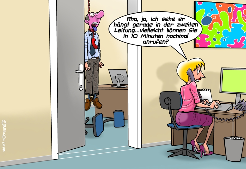 Cartoon: Hanging around 1