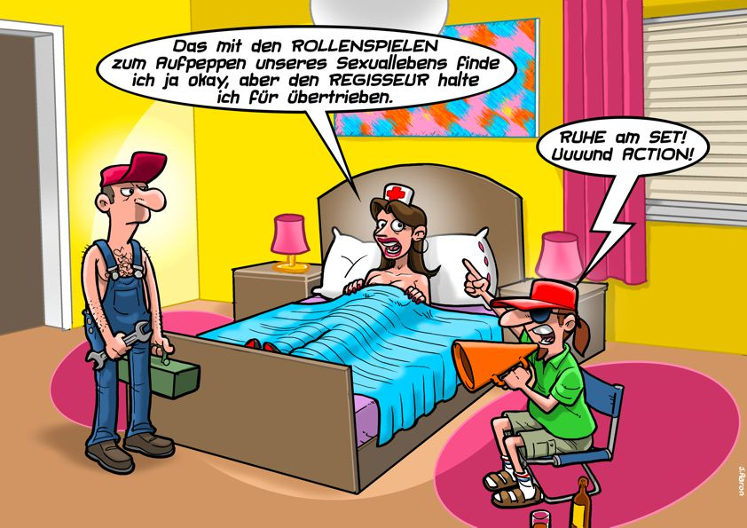 Cartoon: Spice up your sex life 1