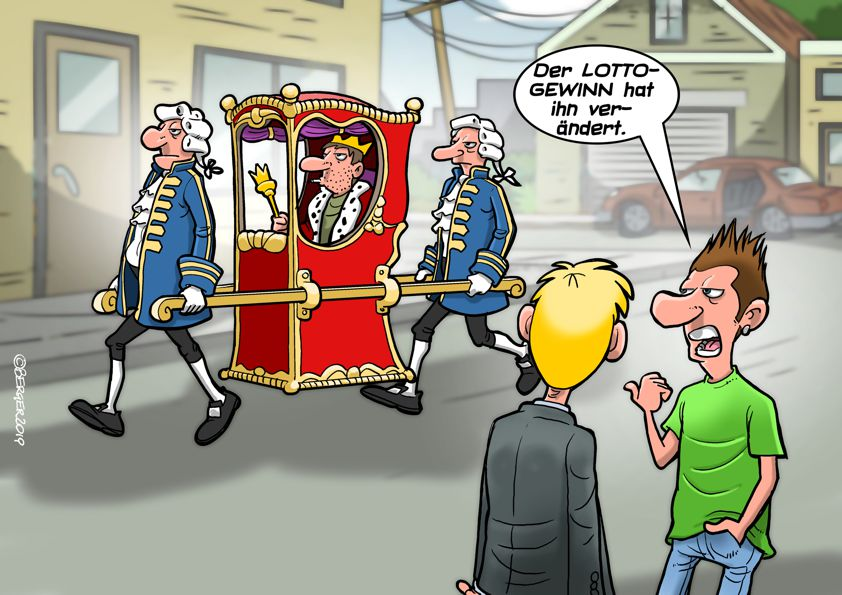 Cartoon: Lotto 1